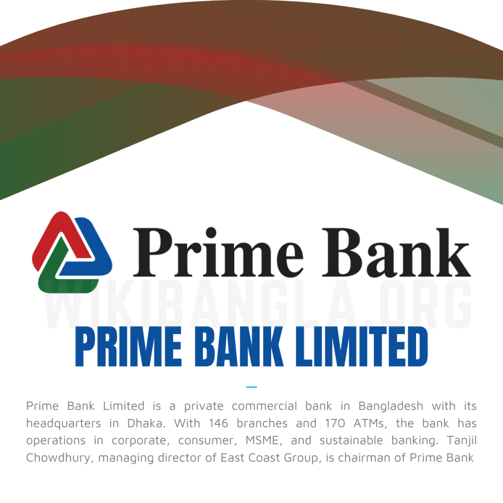 Prime Bank Limited: A Leading Private Commercial Bank in Bangladesh